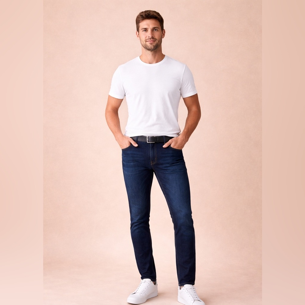 Mavi James Skinny Jeans – W31 L32 (Dark Blue Supermove